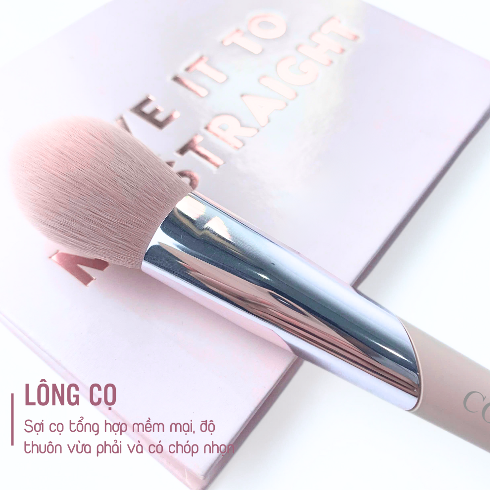 Cọ Má Hồng Và Highlight Dạng Nén COLOURPOP Blush Brush C118